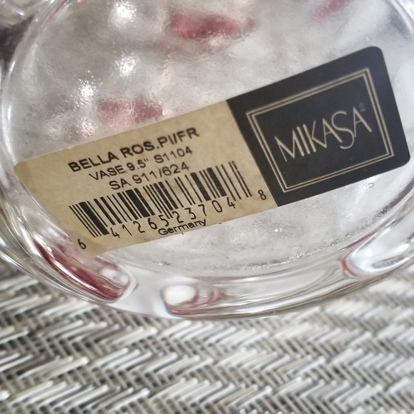 Vase Mikasa Pink - Picture 3 of 3